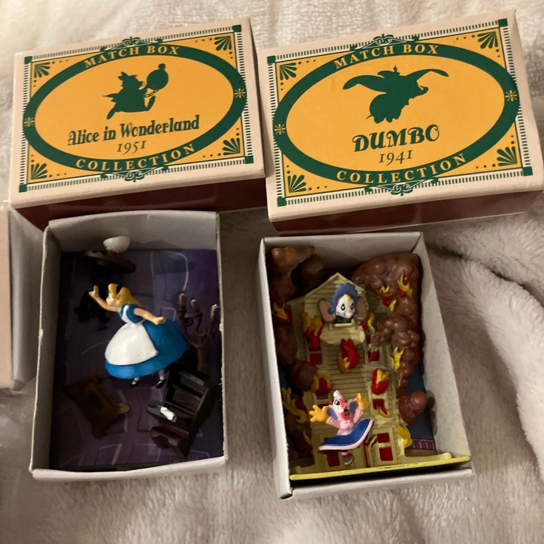 ディズニー　マッチボックスコレクション　マッチ箱　ガチャ　ミニチュア　レア