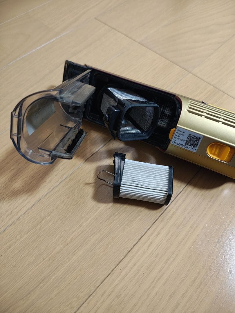シャーク★ハンディクリーナー★WV400JRR★バッテリーの状態良好