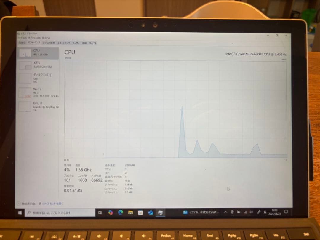 Microsoft Surface Pro 4本体/タイプカバー/電源アダプター