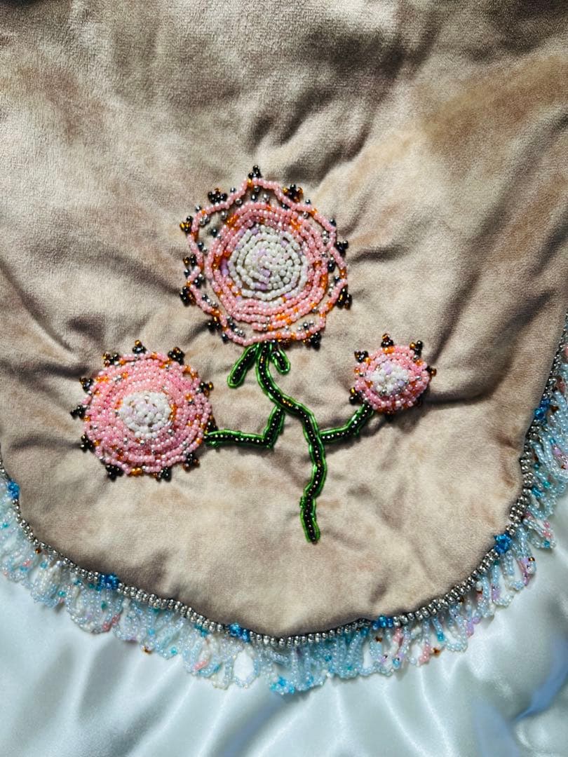 ビーズフリンジバック