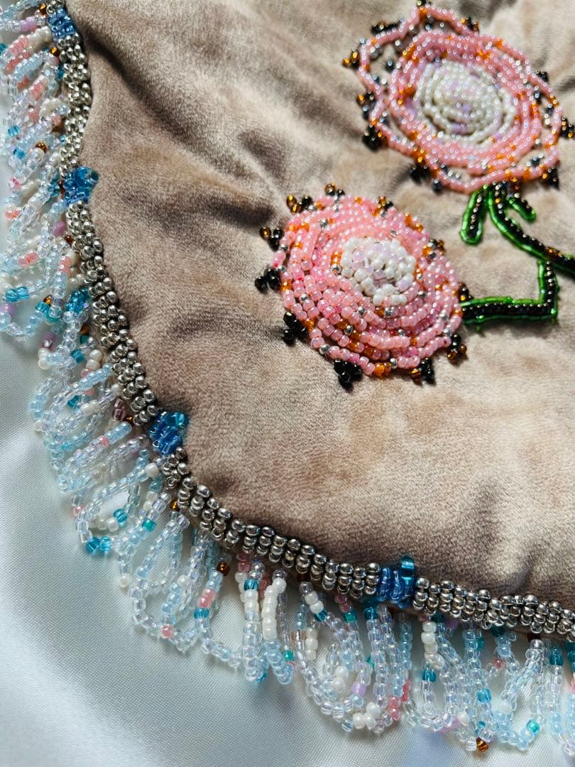 ビーズフリンジバック