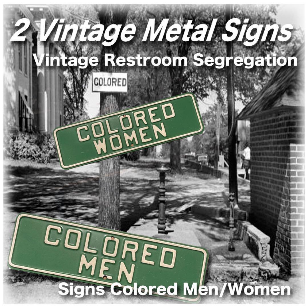 Super rare❗️2vintage l toilet signs