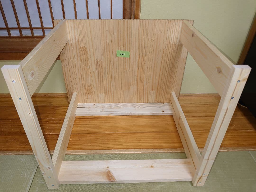 【累積140台目】１台用パチスロ実機の置き台（シンプルスタンド）★オマケで椅子付