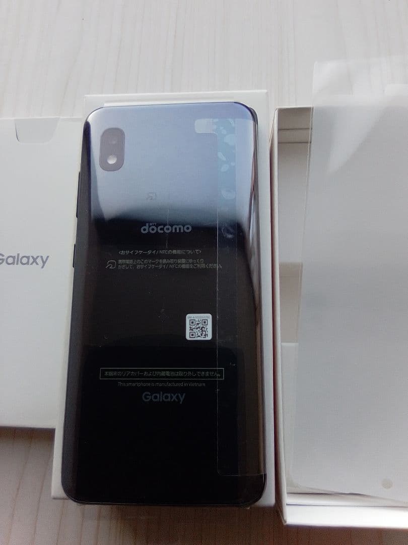 SIMフリー docomo Galaxy A21 ブラック 新品未使用