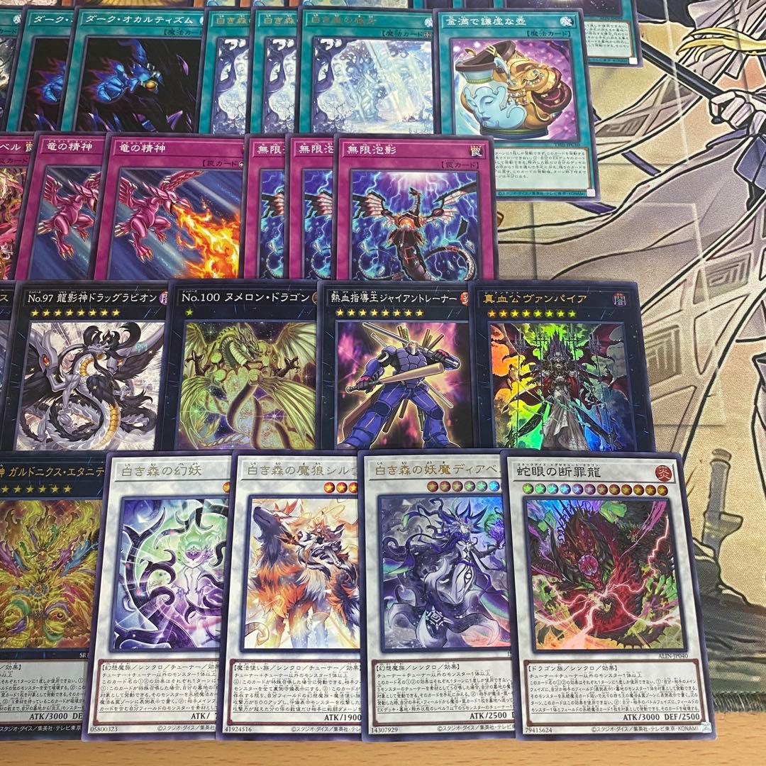 本格構築 白き森 デッキ ベミドバル 白魔女ディアベルゼ 断罪のディアベルスター