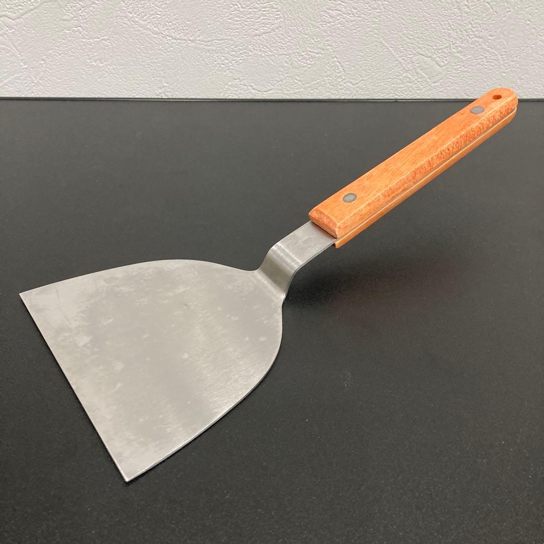 お好み焼き　チリトリ型　ヘラ　セット