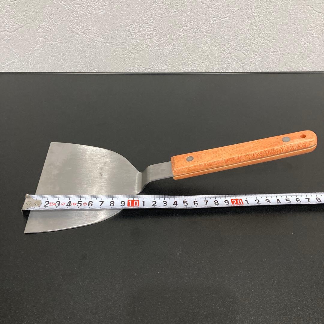 お好み焼き　チリトリ型　ヘラ　セット