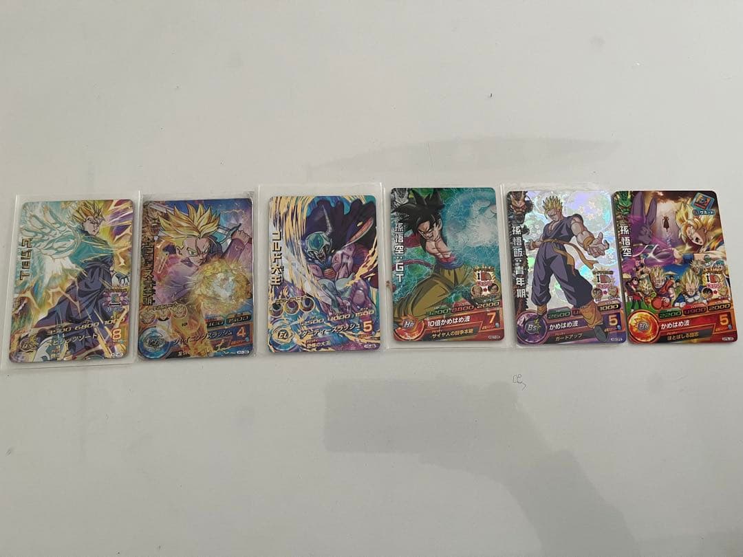 ドラゴンボールヒーローズ 6枚セット
