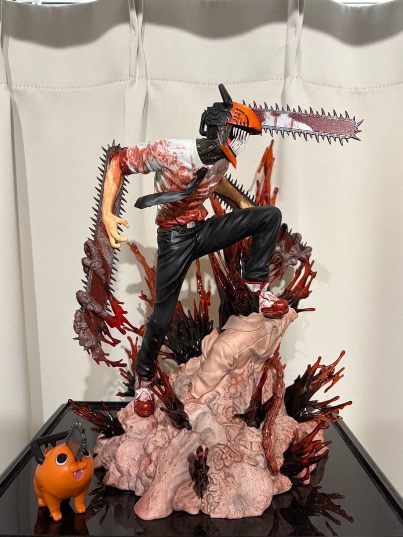 渋谷スクランブル　チェンソーマン　1/7スケールフィギュア　ポチタ特典付き