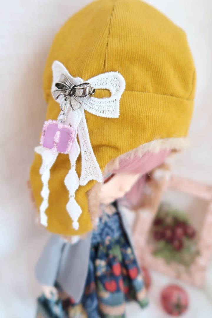 ドール服　239 ＊帽子×コートetc＊　８点セット　ブライスアウトフィット