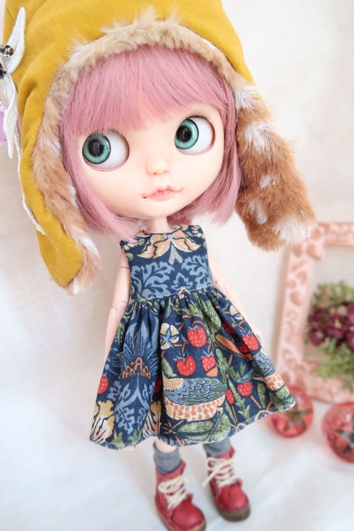 ドール服　239 ＊帽子×コートetc＊　８点セット　ブライスアウトフィット