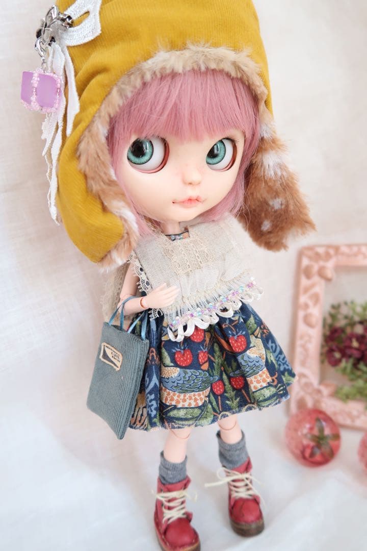 ドール服　239 ＊帽子×コートetc＊　８点セット　ブライスアウトフィット