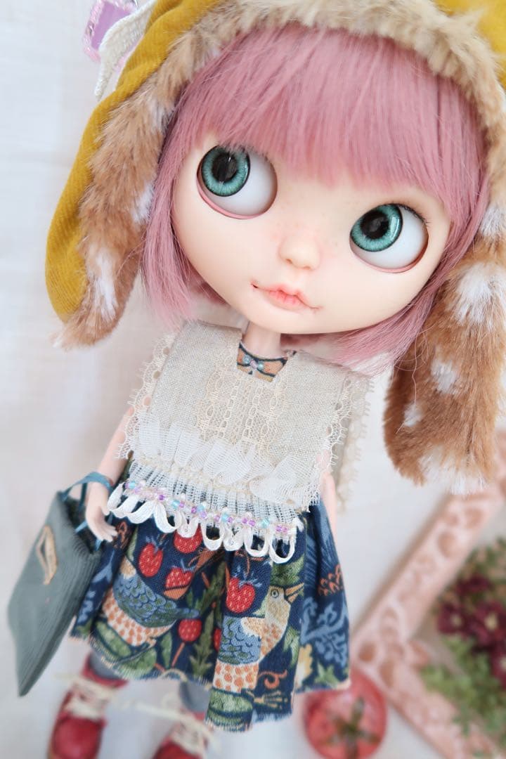 ドール服　239 ＊帽子×コートetc＊　８点セット　ブライスアウトフィット