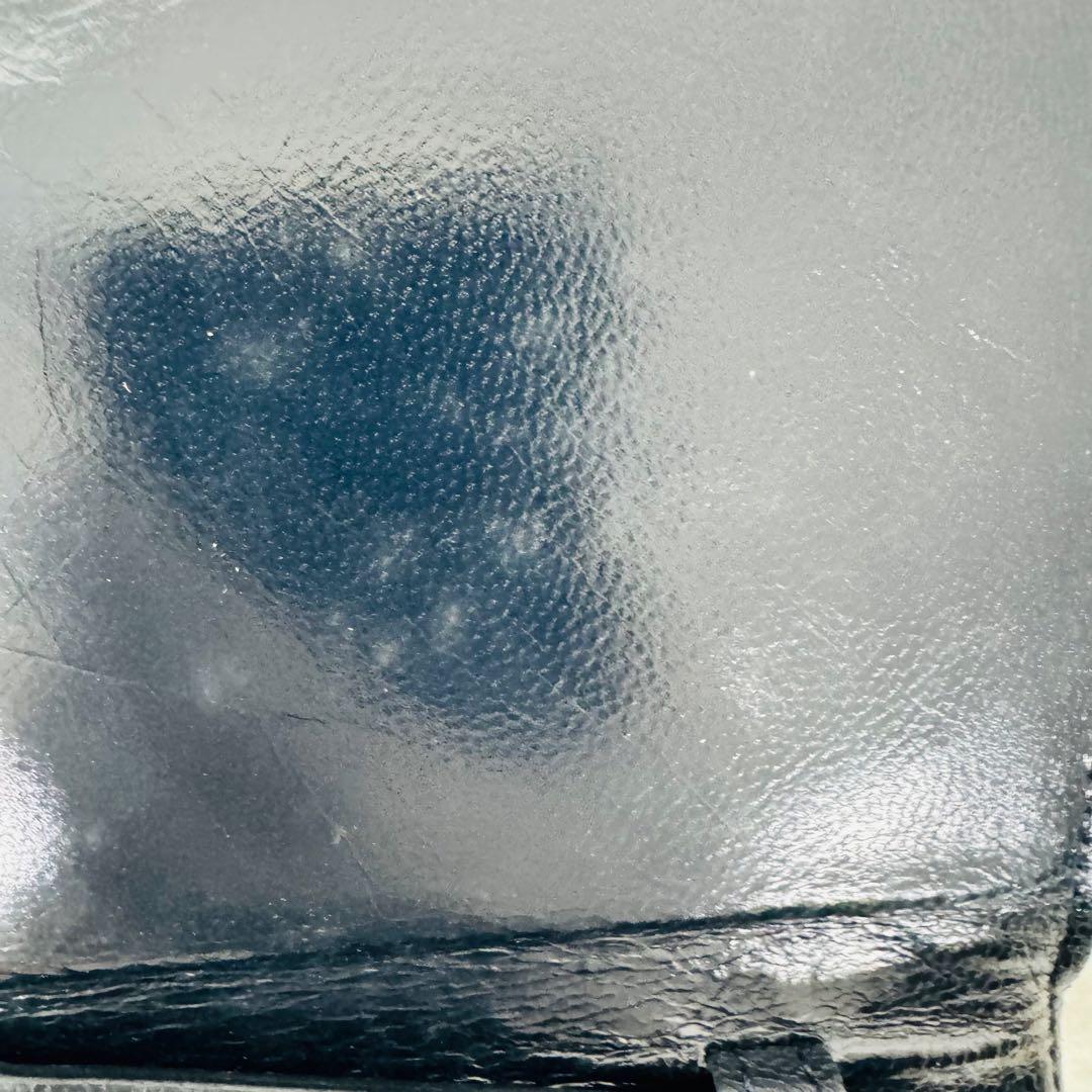 ✨YVES SAINT LAURENT✨レザー✨ネイビー✨ショルダーバッグ✨