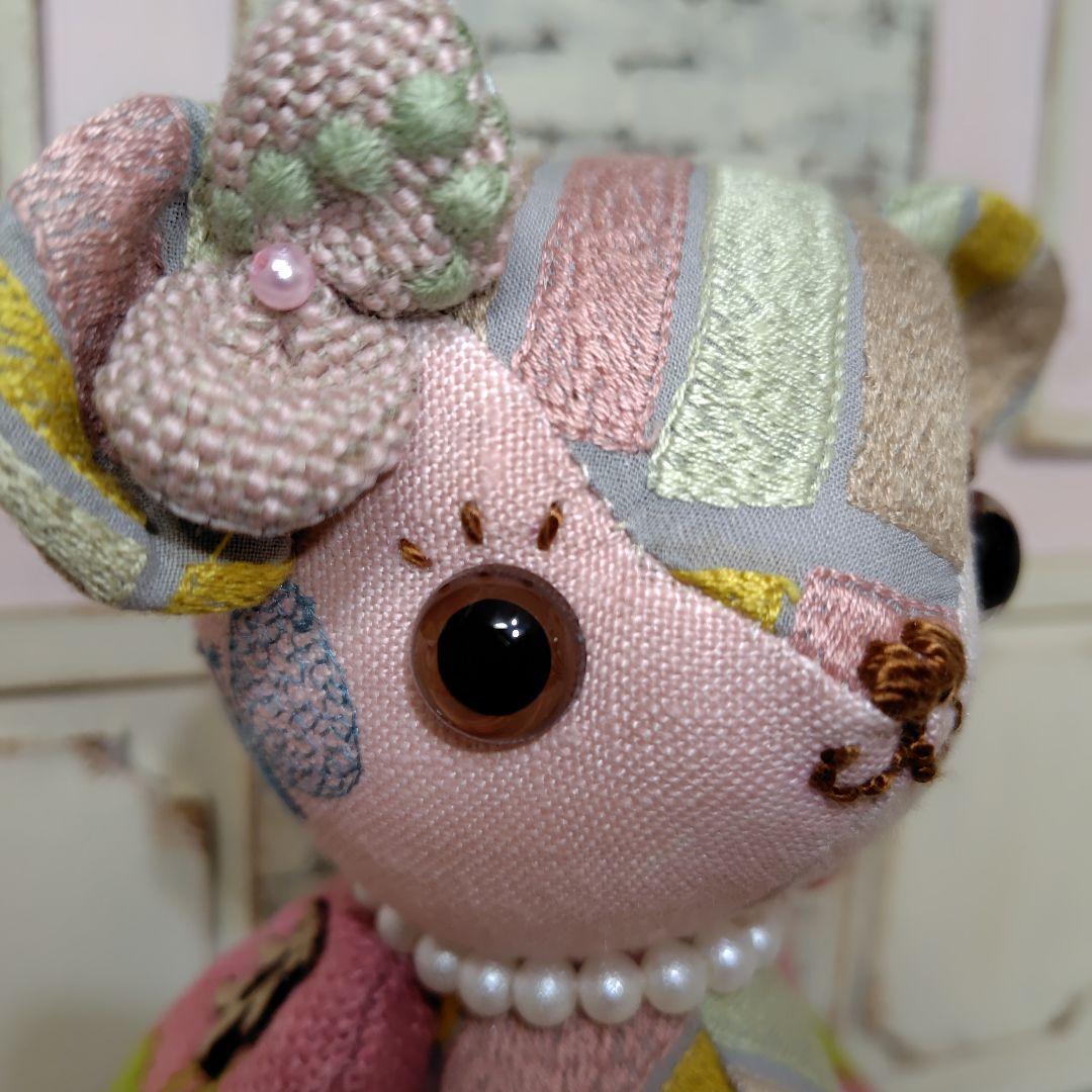 ミナペルホネン＊ハンドメイド＊ぬいぐるみ＊テディベア＊62