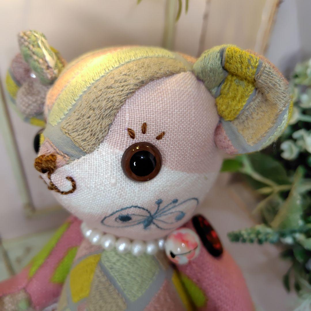 ミナペルホネン＊ハンドメイド＊ぬいぐるみ＊テディベア＊62