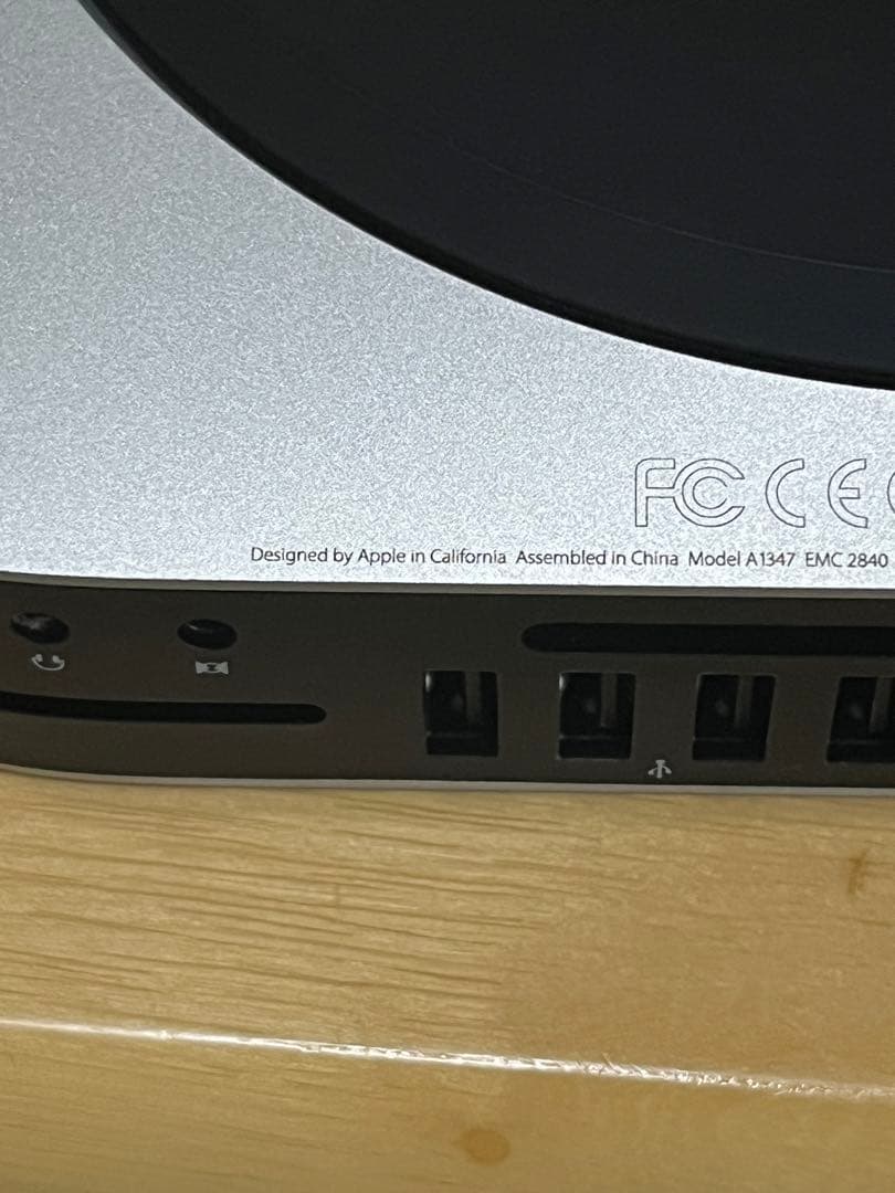 Macデスクトップ Mac Mini(A1347) Late2014 HDD500GB