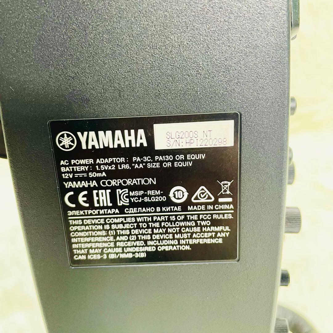 【超美品／フレットほぼ減りなし】YAMAHA SLG200S TBS 動作良好