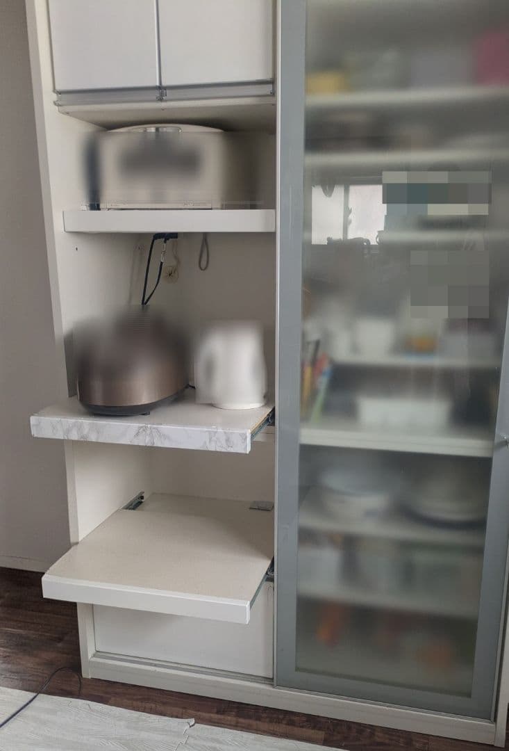 レンジボード キッチンボード 食器棚 大型　松田家具