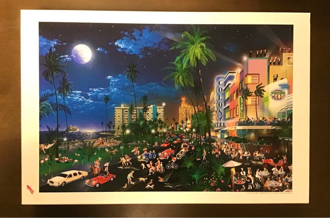 ジグソーパズル　1000ピース　アレキサンダー・チェン　『サウスビーチ』