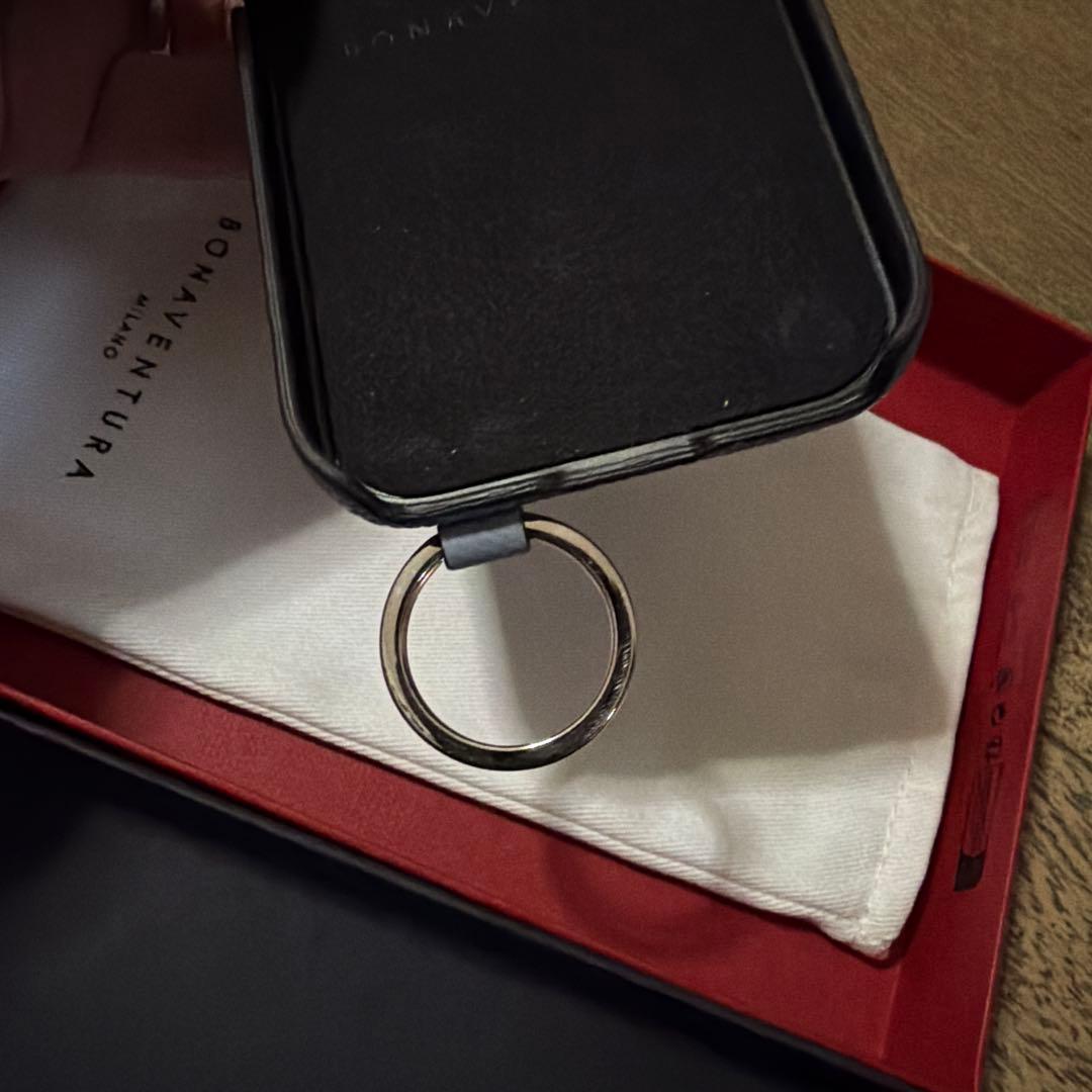 BONAVENTURA ブルーレザーケース