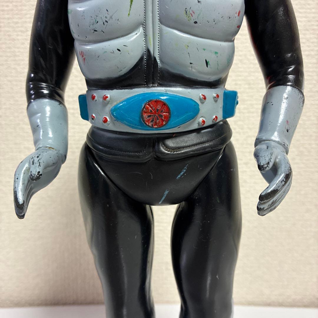 旧バンダイ 仮面ライダー ソフビ 当時物 全高約34cm 石森プロ