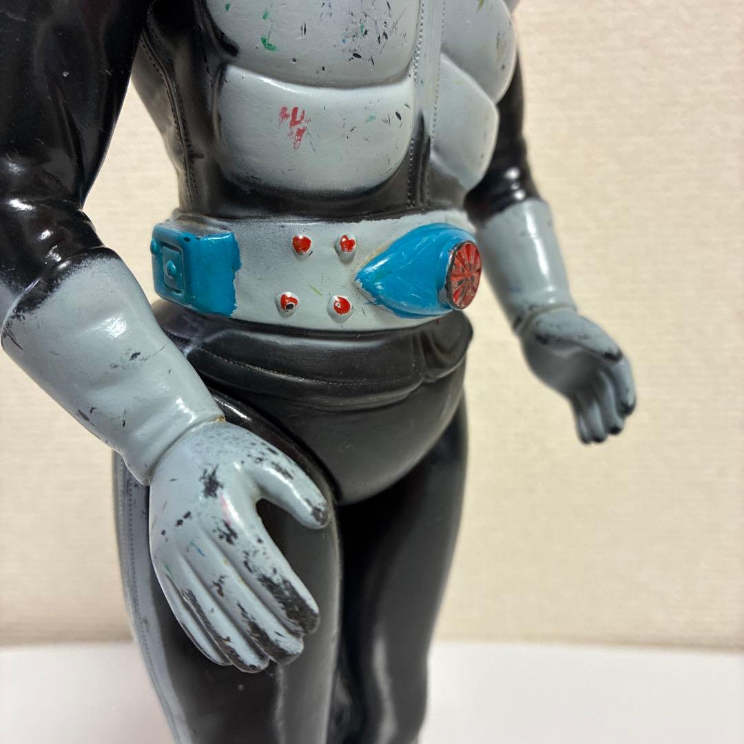 旧バンダイ 仮面ライダー ソフビ 当時物 全高約34cm 石森プロ