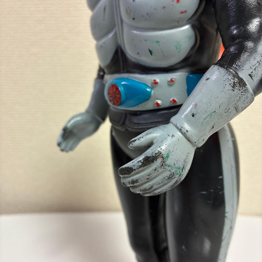 旧バンダイ 仮面ライダー ソフビ 当時物 全高約34cm 石森プロ