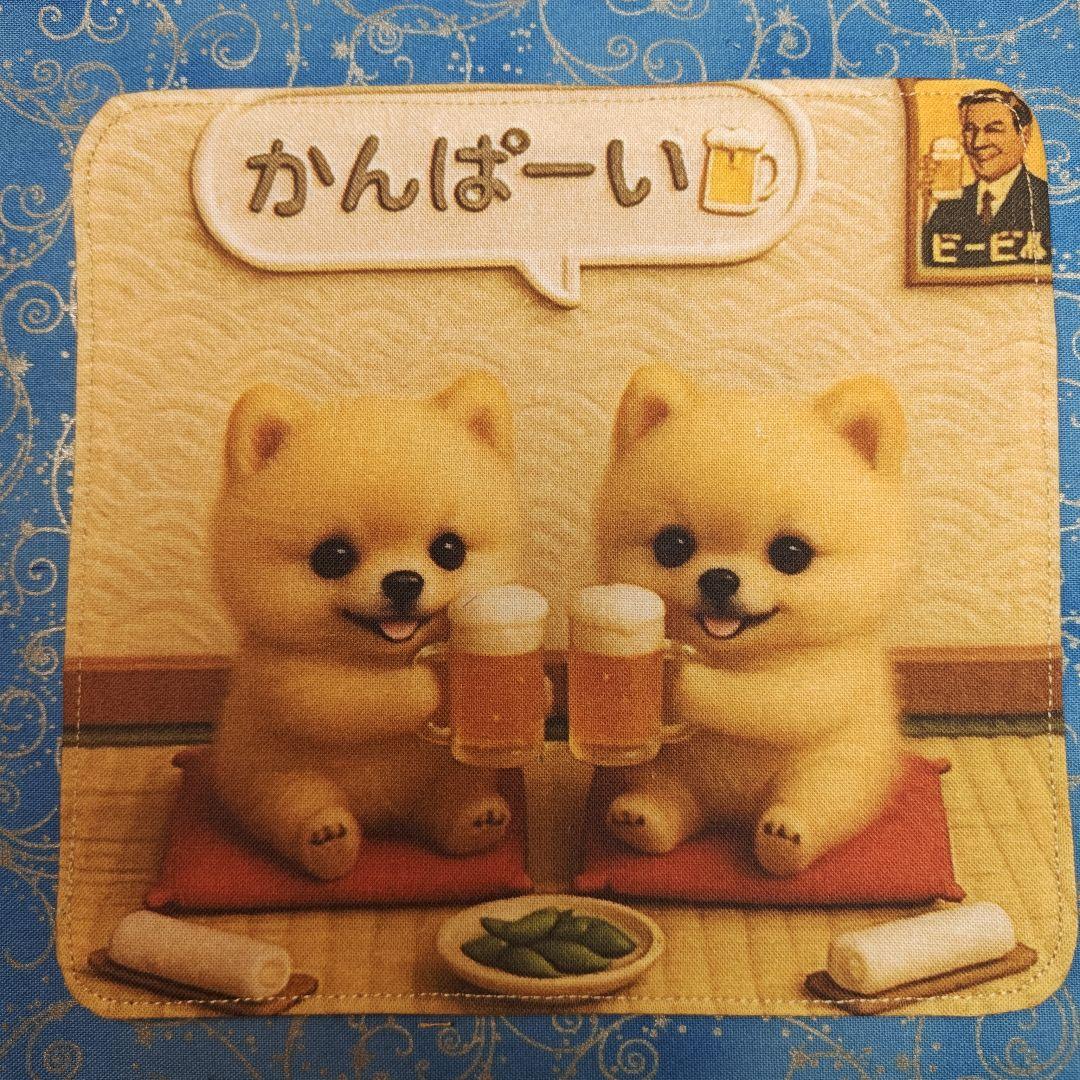 yourelie 4重ハンカチ　女の子ねこちゃん柄　18枚