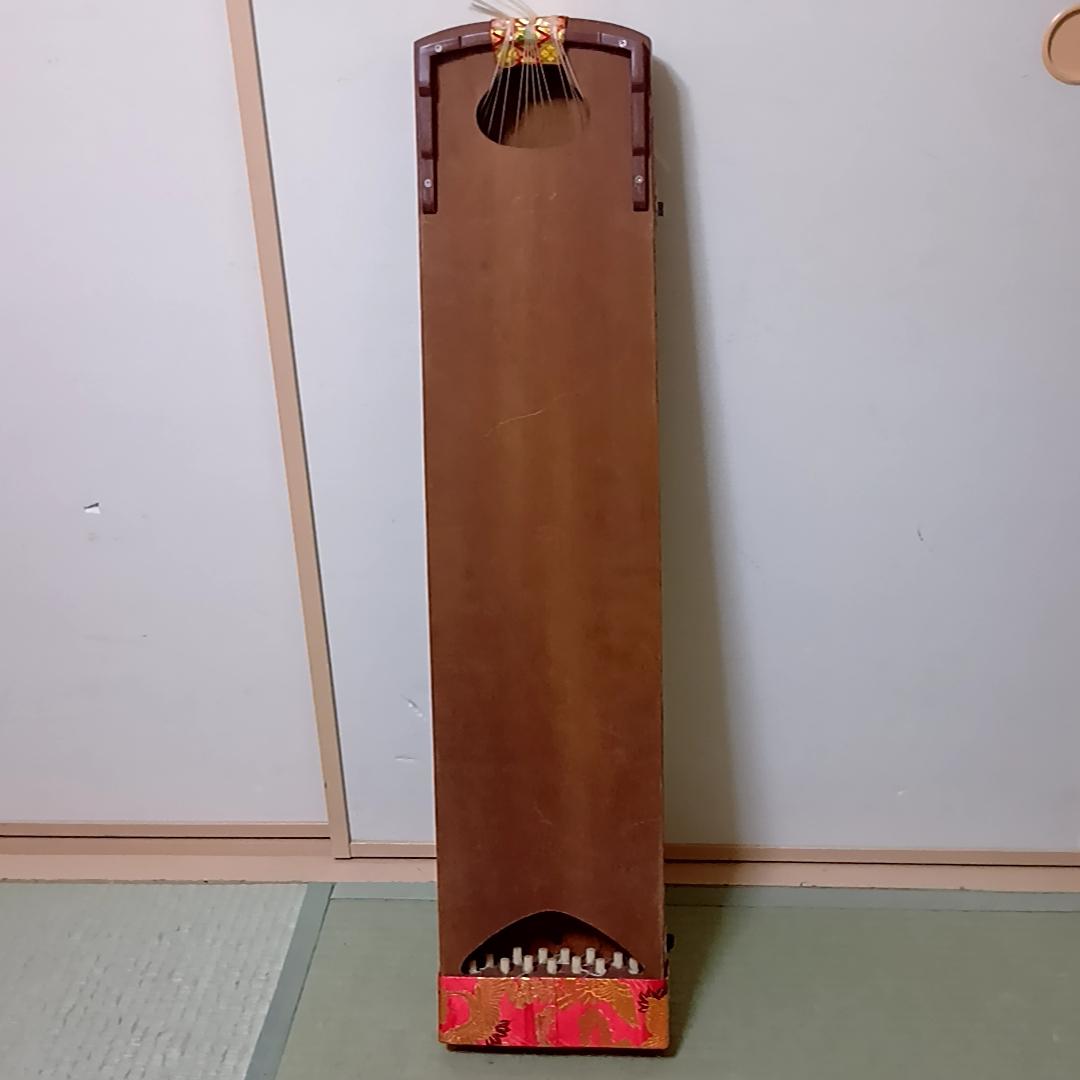 【レア】だれでも弾ける 高級三尺琴 弾龍　短琴　13弦　ミニ琴