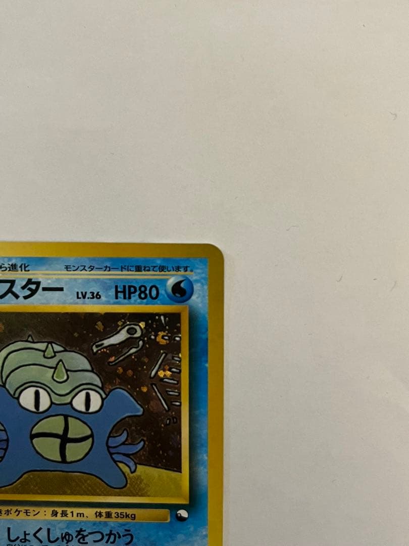 オムスター_「通信進化キャンペーン」 スペシャルカードポケモンカード　旧裏