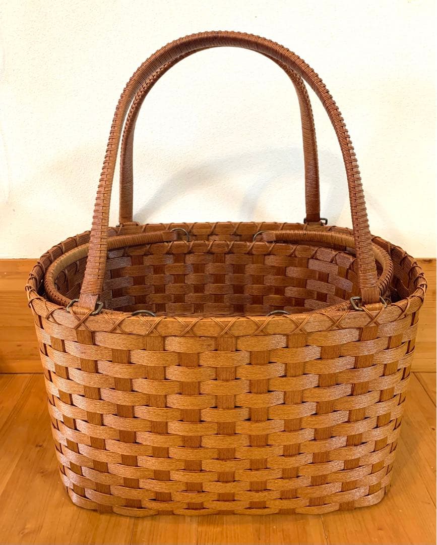 重ねバスケット(大、中、小2個)4個セット