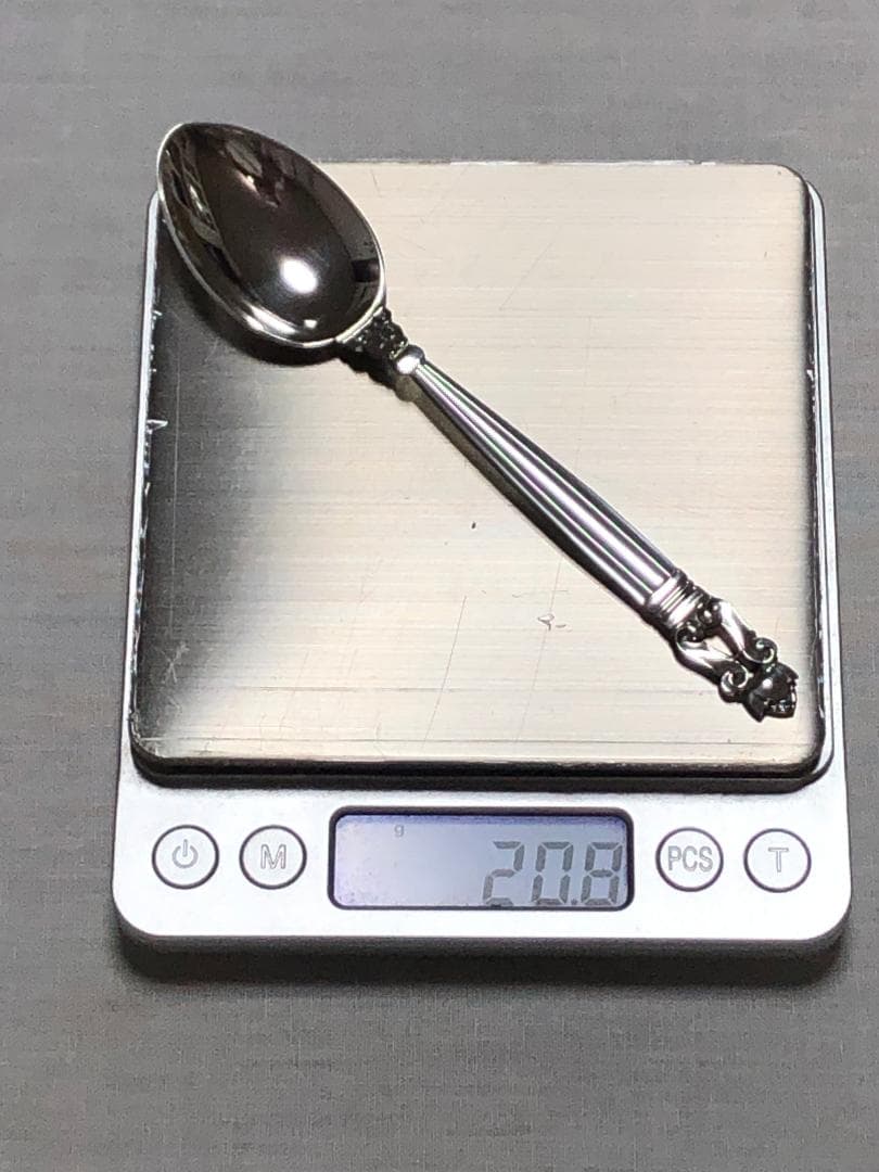 ジョージジェンセン ACORN ティースプーン(S) STERLING ①