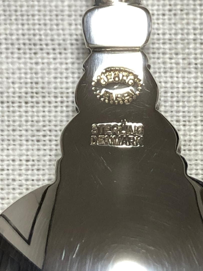 ジョージジェンセン ACORN ティースプーン(S) STERLING ①