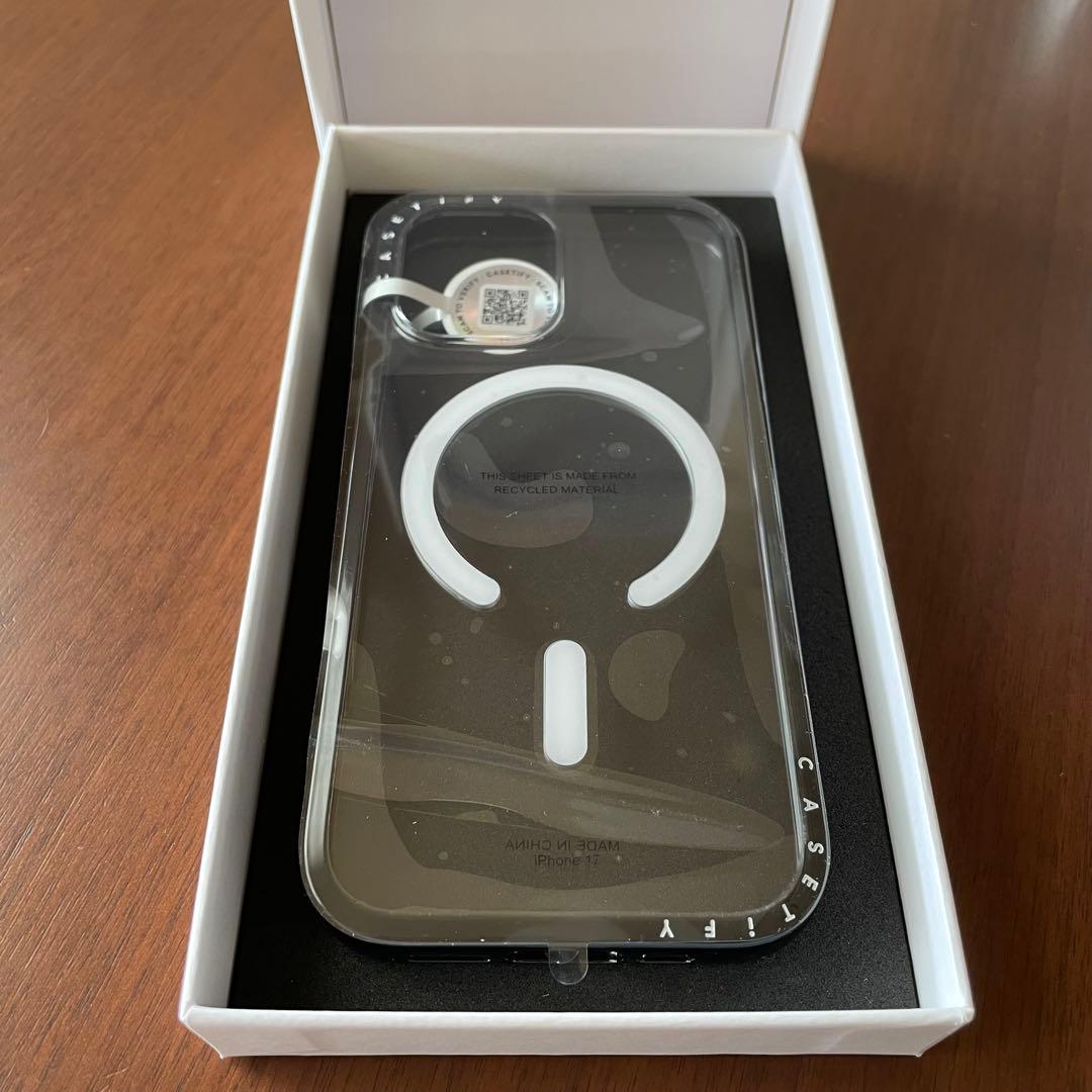 新品 CASETiFY iPhone17 ケース MagSafe対応 クリア