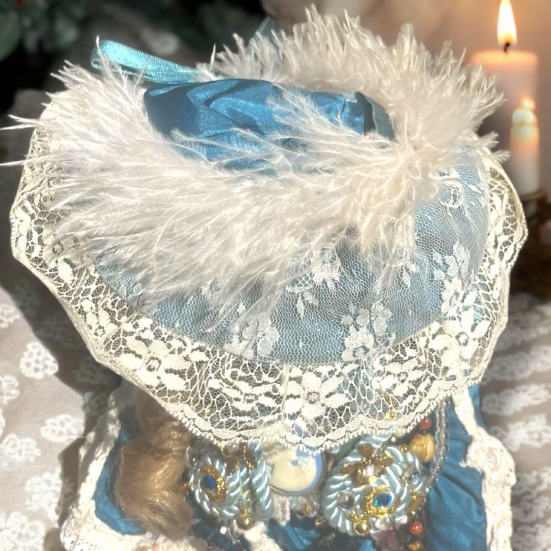 kimiko_t ビスクドール アルベール マルク ブルー ドレス リプロ