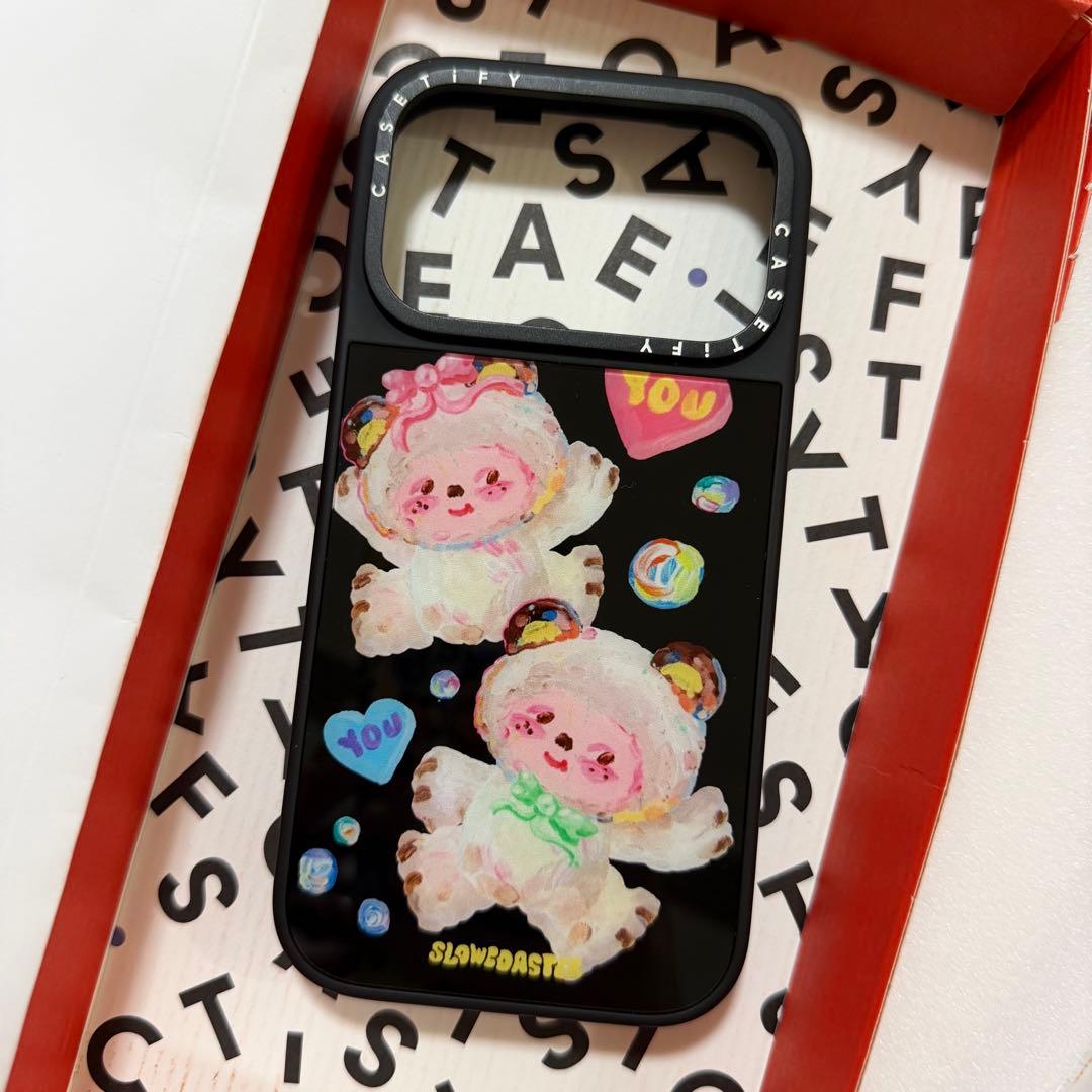 CASETiFY スローベア ブラック iPhone 17 proケース