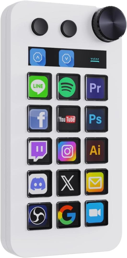 マクロキーボード ストリームドック ストリームコントローラーデッキコンテンツ制作