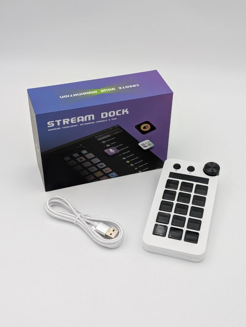 マクロキーボード ストリームドック ストリームコントローラーデッキコンテンツ制作