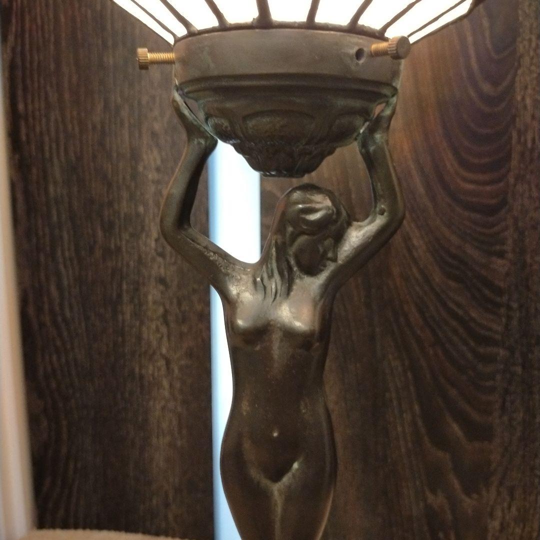 586 ステンドグラス球型フロアスタンド