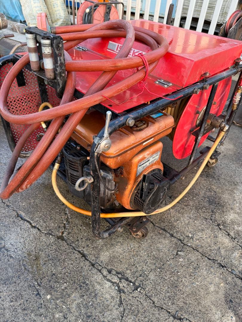 動作確認済　ISEKI 噴霧器 kawasakiガソリン　1200rpm