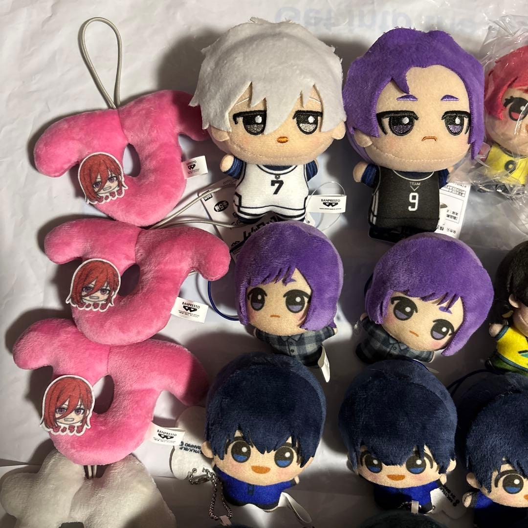 ブルーロック　ちびぐるみ　ぬいぐるみ　マスコット　50個　まとめ売り