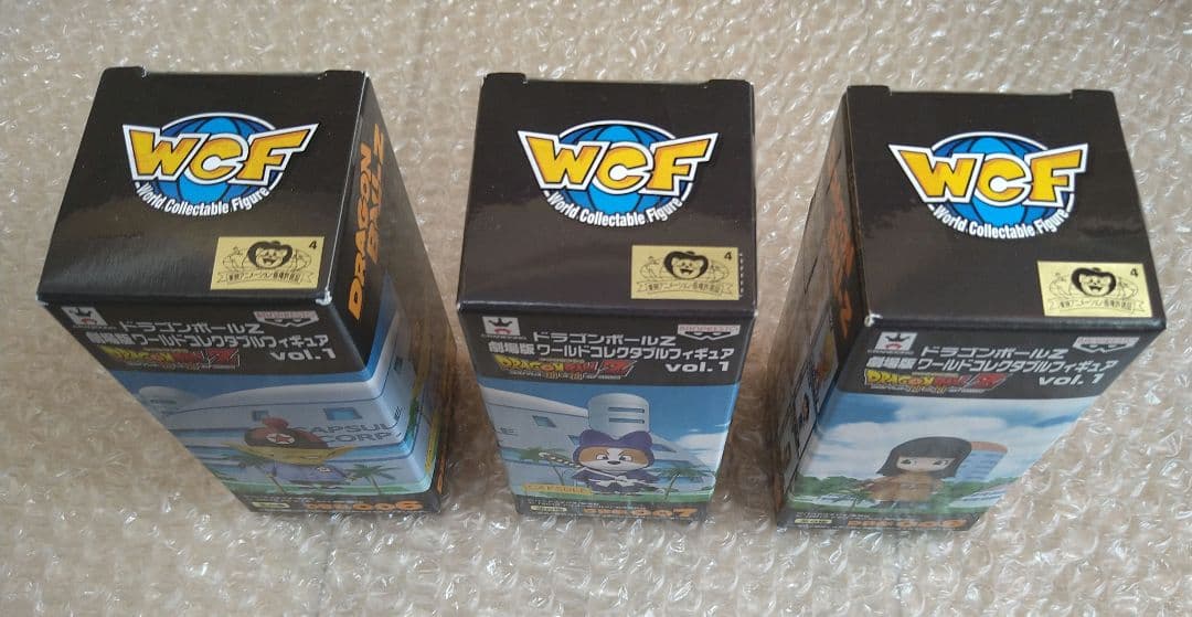 【未開封】ドラゴンボール コレクタブル 神と神 WCF ピラフ シュウ マイ