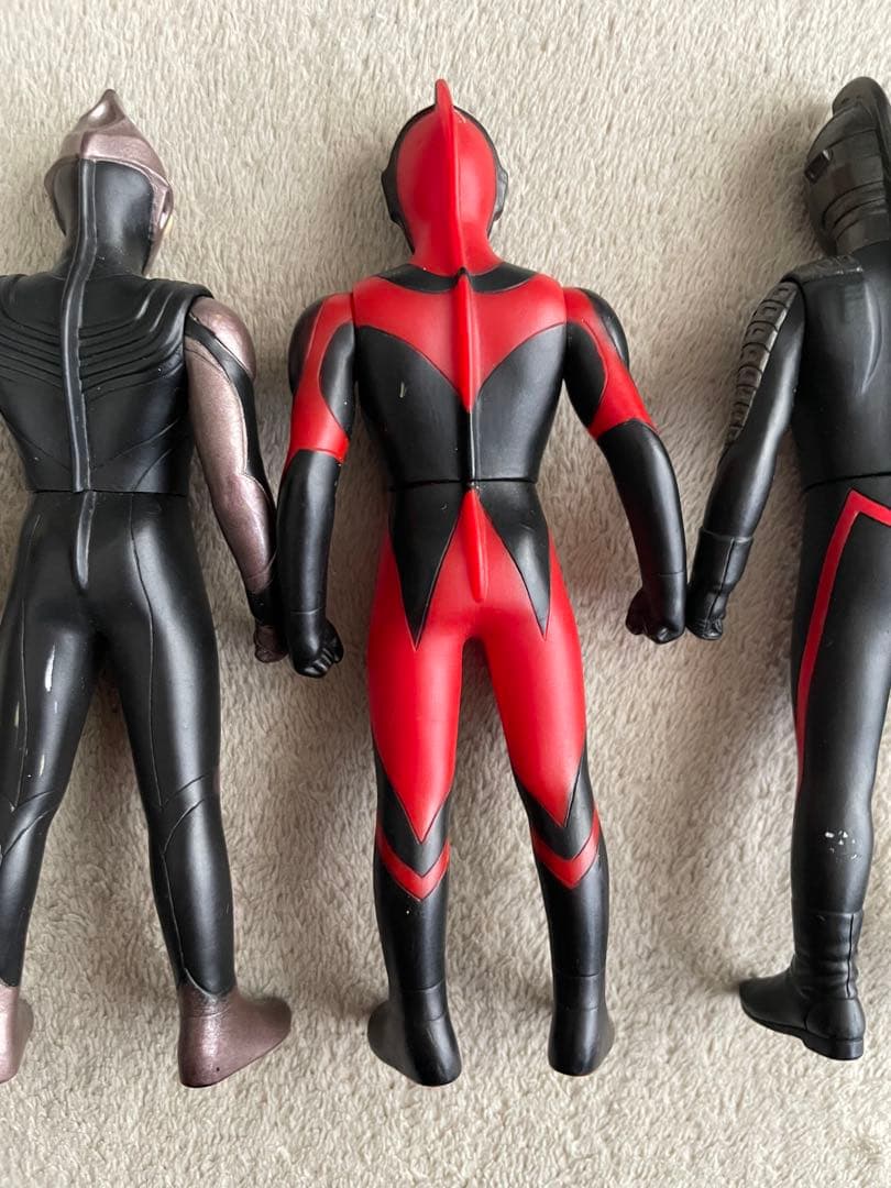 ウルトラマンフィギュア 3体セット ウルトラダーク、セブンダーク、ティガダーク
