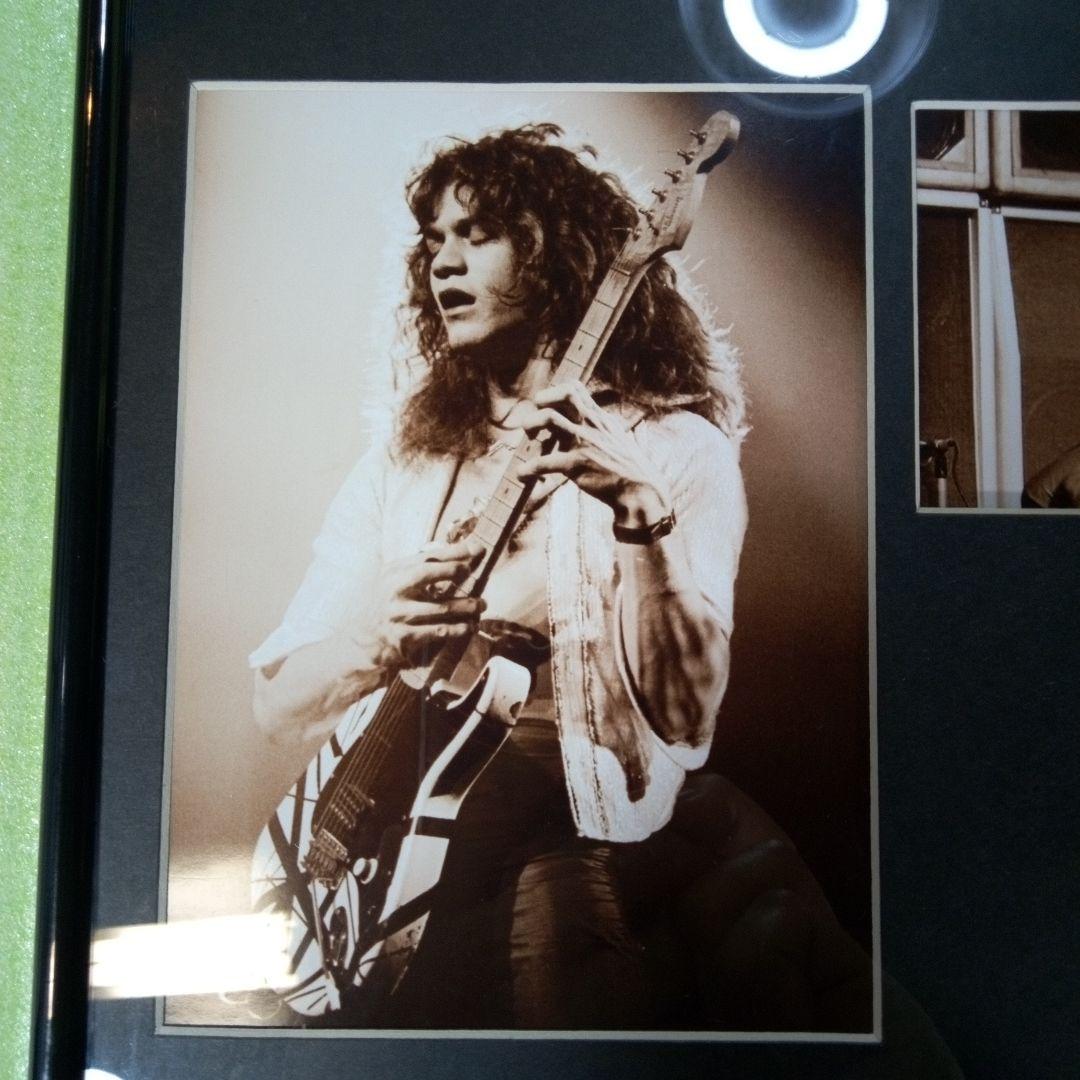 EDDIE VAN HALEN　置物　額　ピック　アート　インテリア　オブジェ