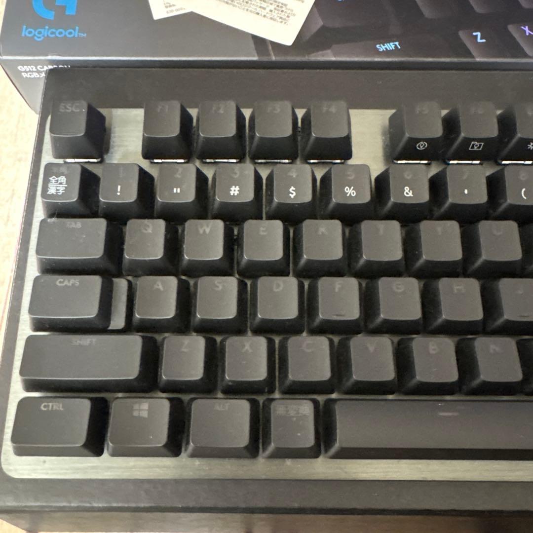 Logicool G ゲーミングキーボード G512 タクタイル