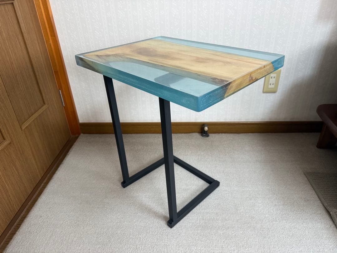 レジンテーブル 【49×36×55】