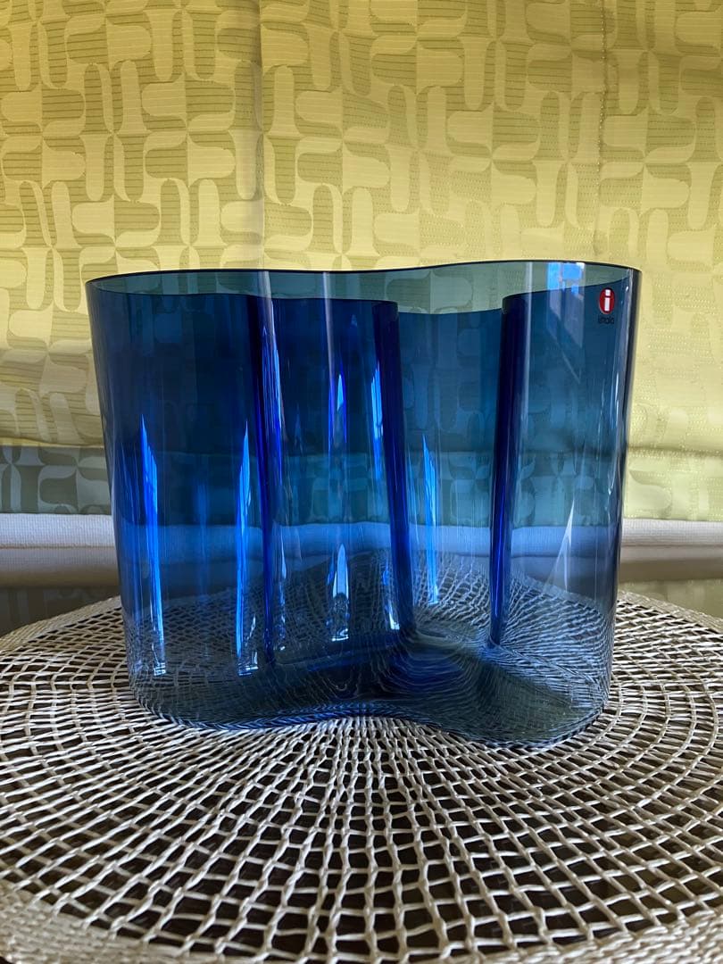 【新品・未使用】イッタラ　アアルトベース　160mm ウルトラマリンブルー