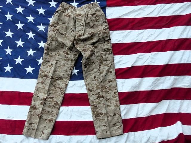 米軍実物 未使用 USMC マーパットデザートトラウザー　S-R　674