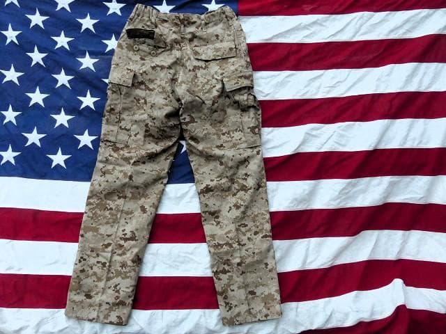 米軍実物 未使用 USMC マーパットデザートトラウザー　S-R　674